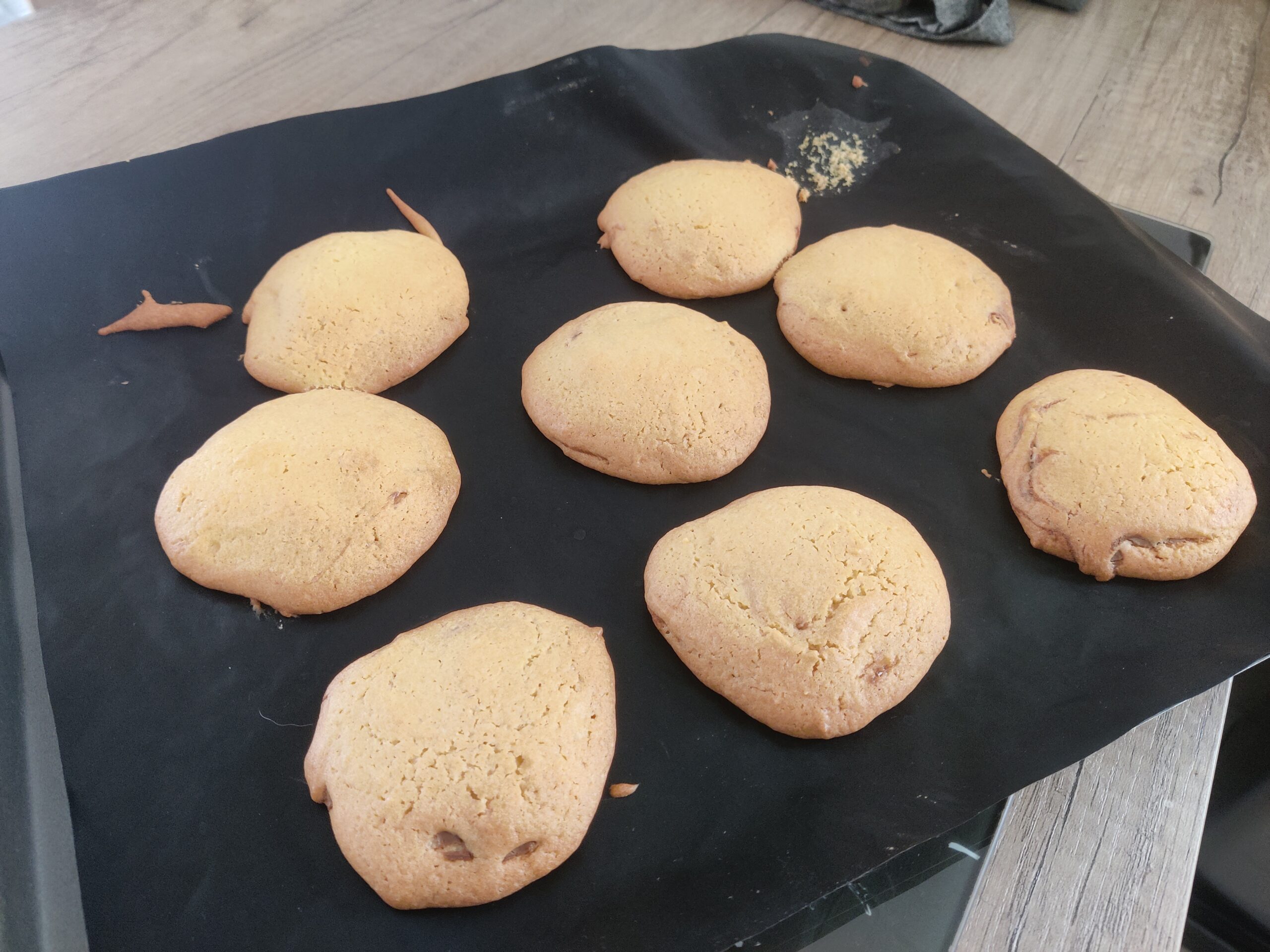 Cookies au praliné chocolat