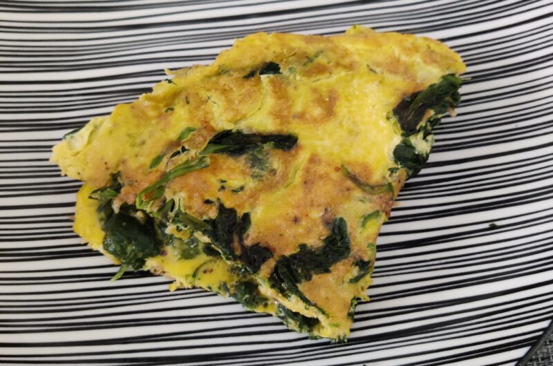Omelette aux Epinards