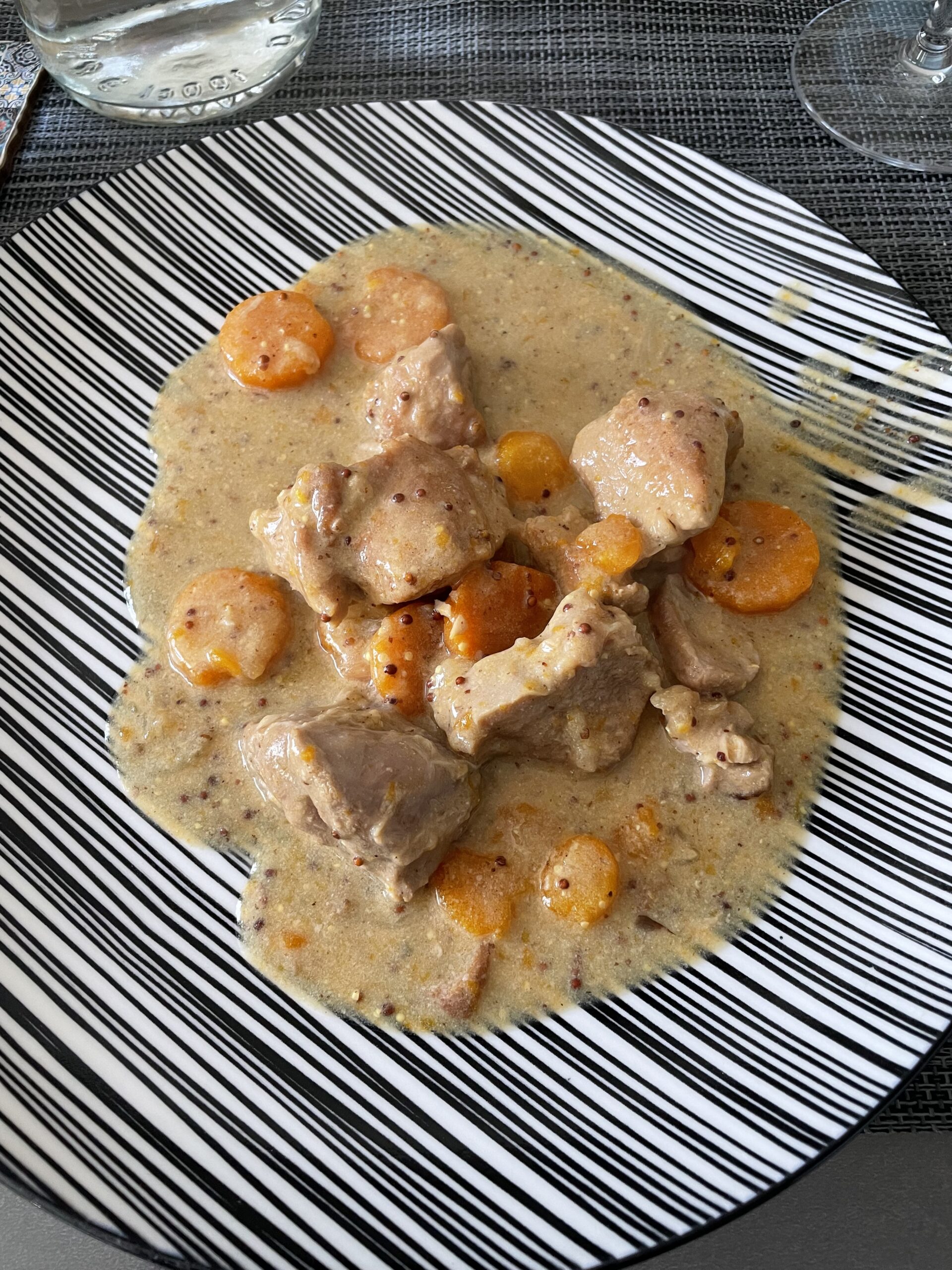Sauté de Veau sauce Moutarde